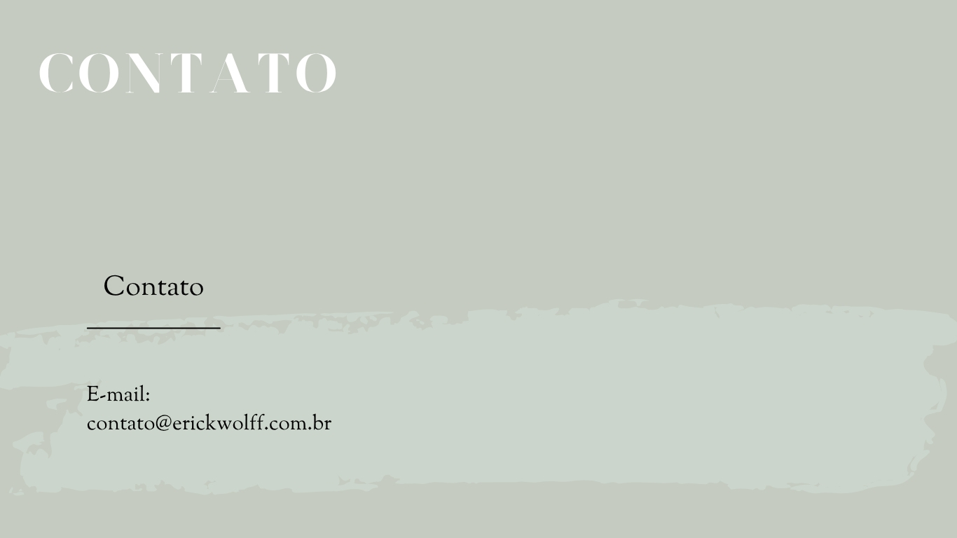 Contato — Erick Wolff